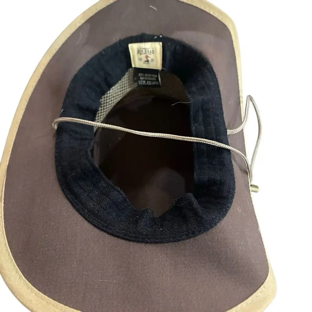 Red head brand Co fisher man hat tan blue